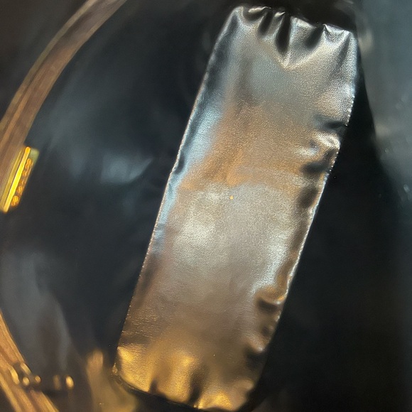 BALLY Elegant Black Calf Leather Shoulder Vintage Handbag - Picture 6 of 12